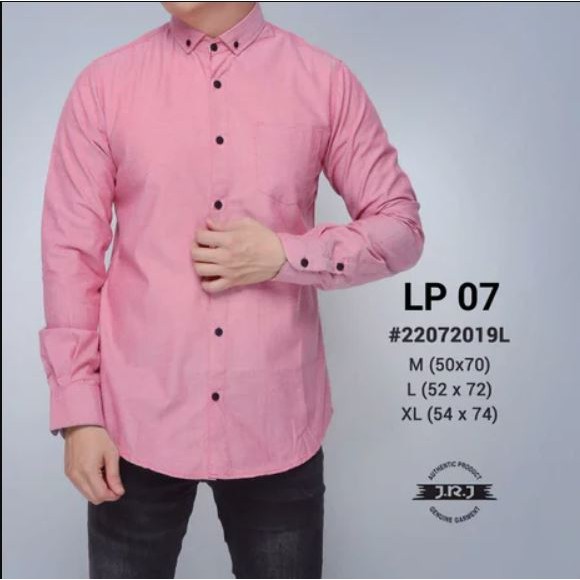 Kemeja Pria Lengan Panjang Casual Kemeja Polos Kasual Slimfit Lengan Panjang Kemeja Kerja Katun Premium Kemeja Hem Polos Baju Kemeja