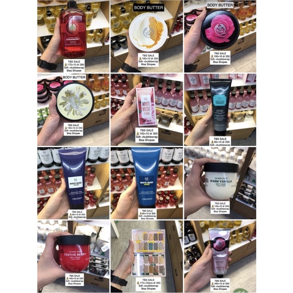 JASTIP THE BODY SHOP WAREHOUSE SALE