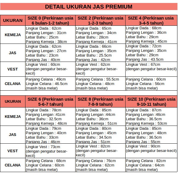 Setelan Jas Anak Laki-Laki Usia 1 2 3 4 5 6 7 8 9 10 Tahun Premium ABU 8in1- Setelan Pesta Anak Laki Resmi Jas Dasi Panjang Keren Casual