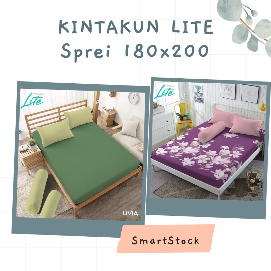 SS Sprei Kintakun Lite 180 King Size 180x200 No. 1 Motif