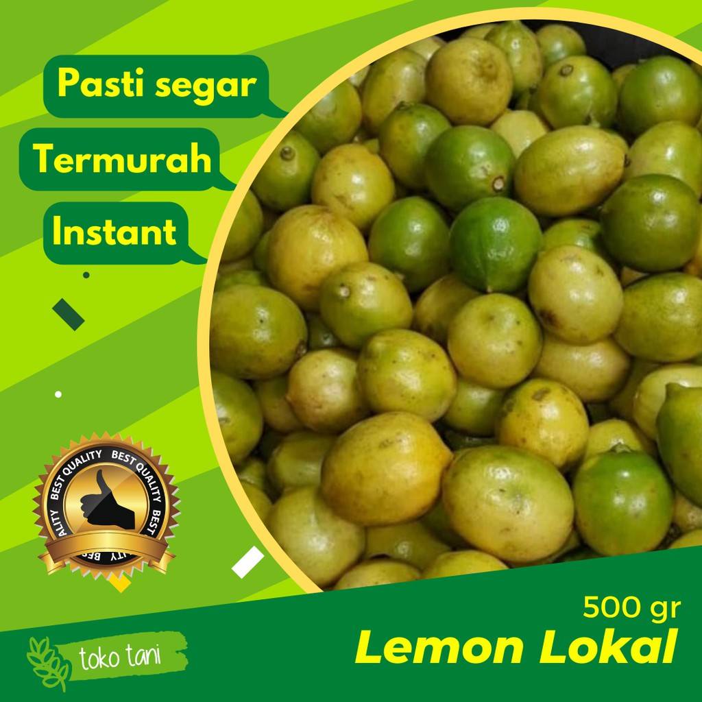 

Lemon Lokal Besar 500gr