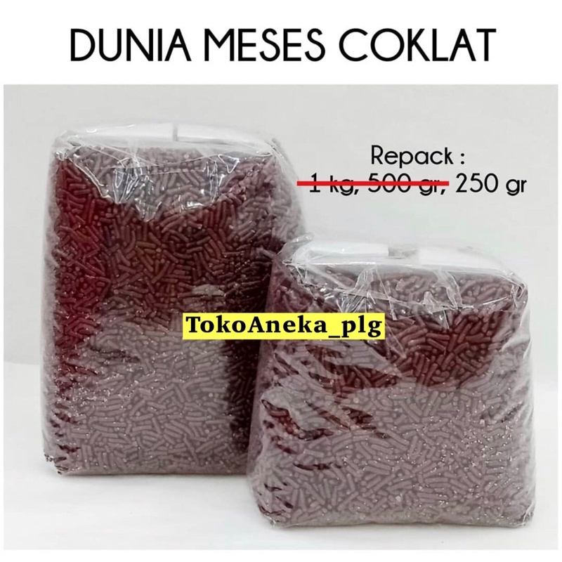 

Dunia Meses Coklat ( Repack 250 gr )