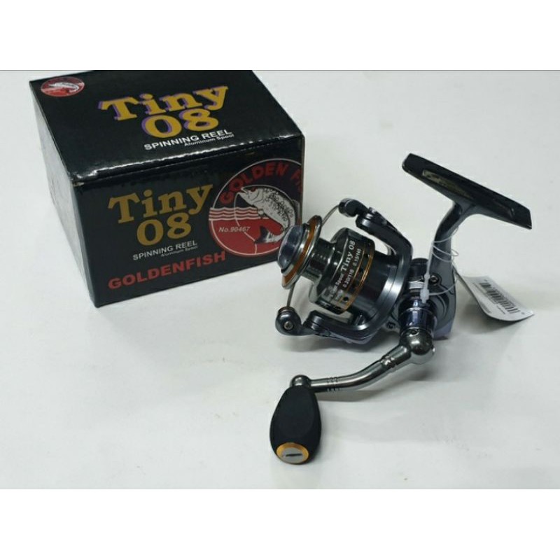 Reel GOLDEN FISH TINY 08 (Color GOLD/PURPLE)