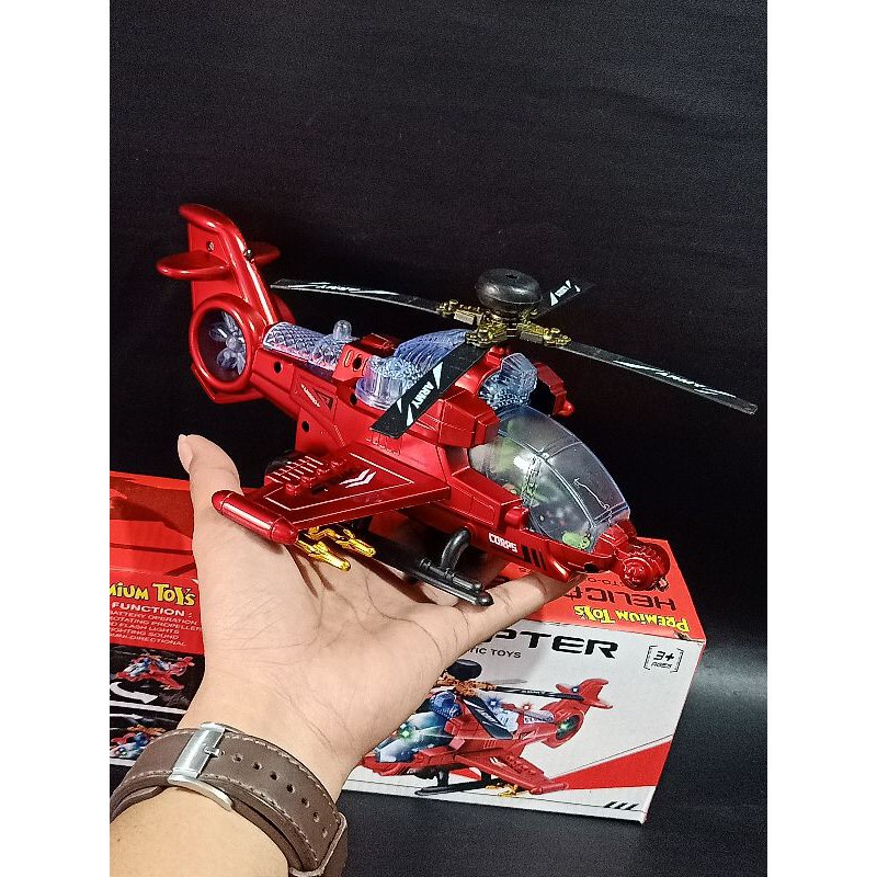 MAINAN HELICOPTER SCALE 1:72 BUMP &amp; MUSIK