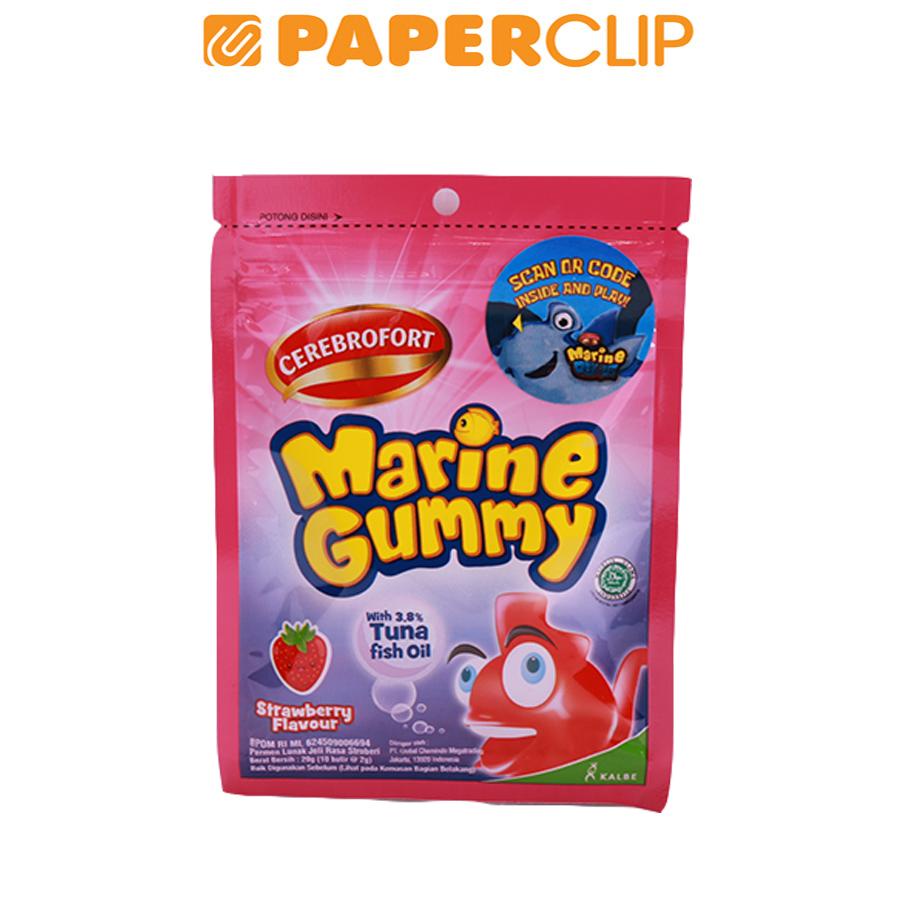 

CEREBROFOT MARINE GUMMY STRAWBERRY SACHET 20GR