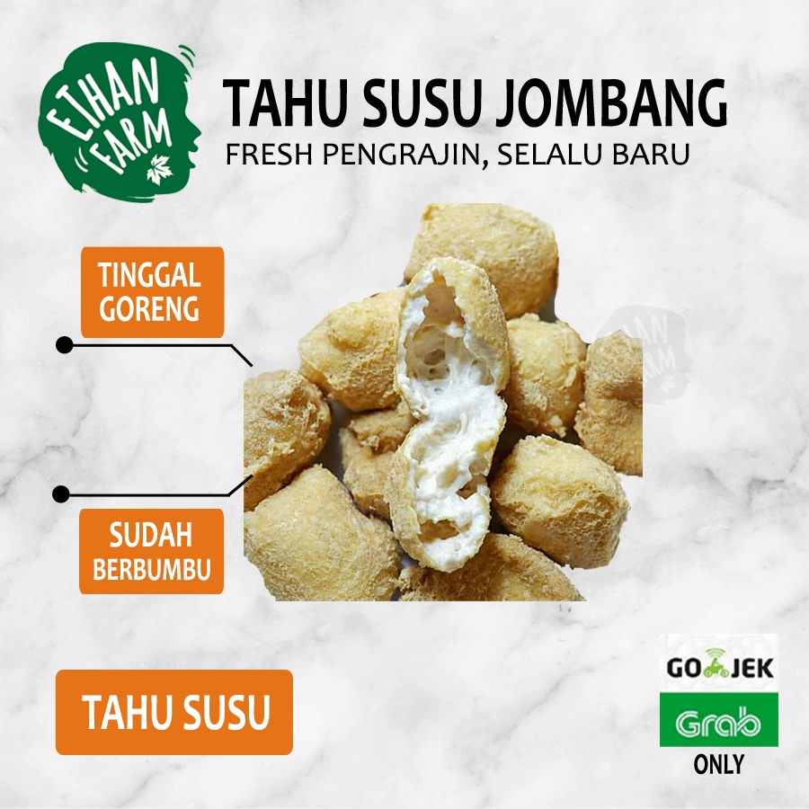 

(perbox) Tahu Susu isi 50. Tinggal goreng/airfry. Enak dan gurih