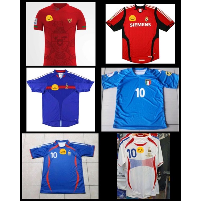 Jersey Italia 2000/Jersey Italy 2000 Home/Jersey Madrid GK 2005 Home/Jersey GK Madrid 2005/Jersey Pr