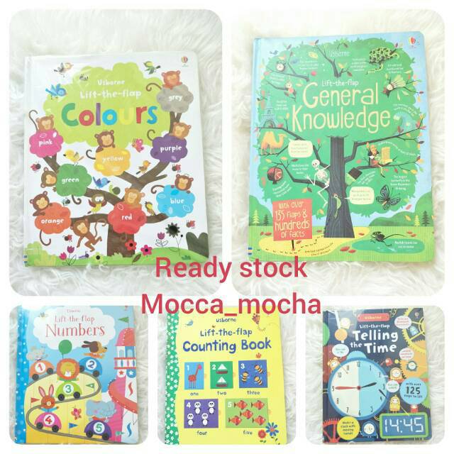 Buku usborne lift the flaps ori