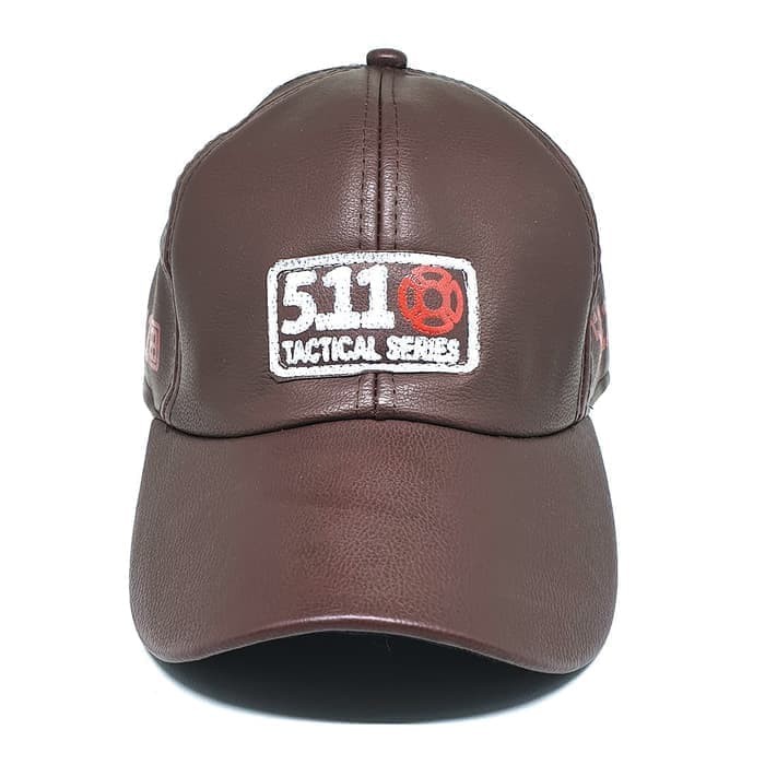 Terbaru TOPI ARMY 511 TACTICAL SERIES KULIT COKELAT HAT CAP MILITARY OUTDOOR