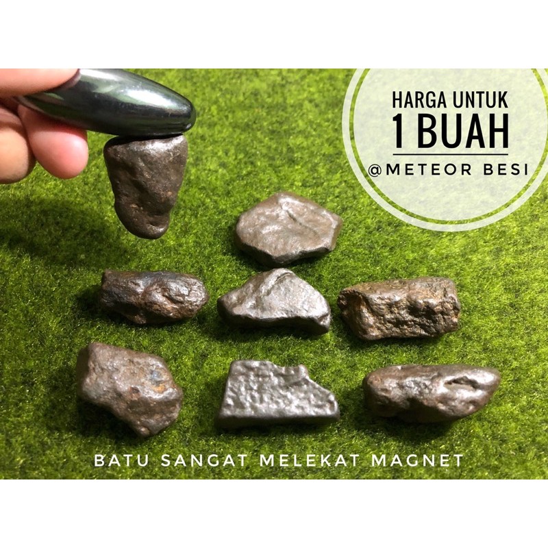 Meteor Besi Magnetis A21 atau Meteor Iron Stony atau Meteorite