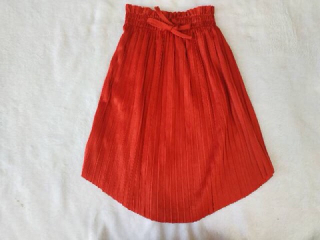 Rok plisket import anak perempun 2-12 tahun nablfashion