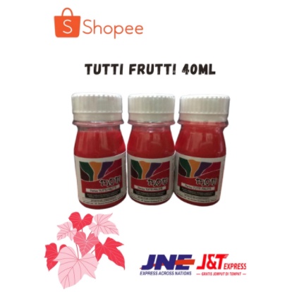 

(NEW ARRIVAL) Perisa / Essence “MOM” 40ML rasa TUTTI FRUTTI untuk ES / Minuman / KUE dll