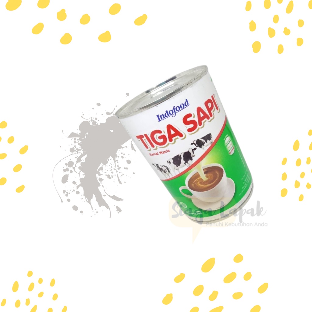 Susu Kental Manis Tiga Sapi 500gr