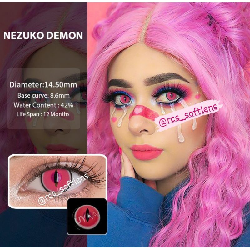 RCS ✅ - NEW~ Softlens Cosplay halloween pink series 02