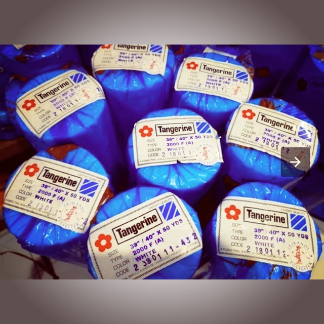 Kain kapas vislin 2000f merk tangerine