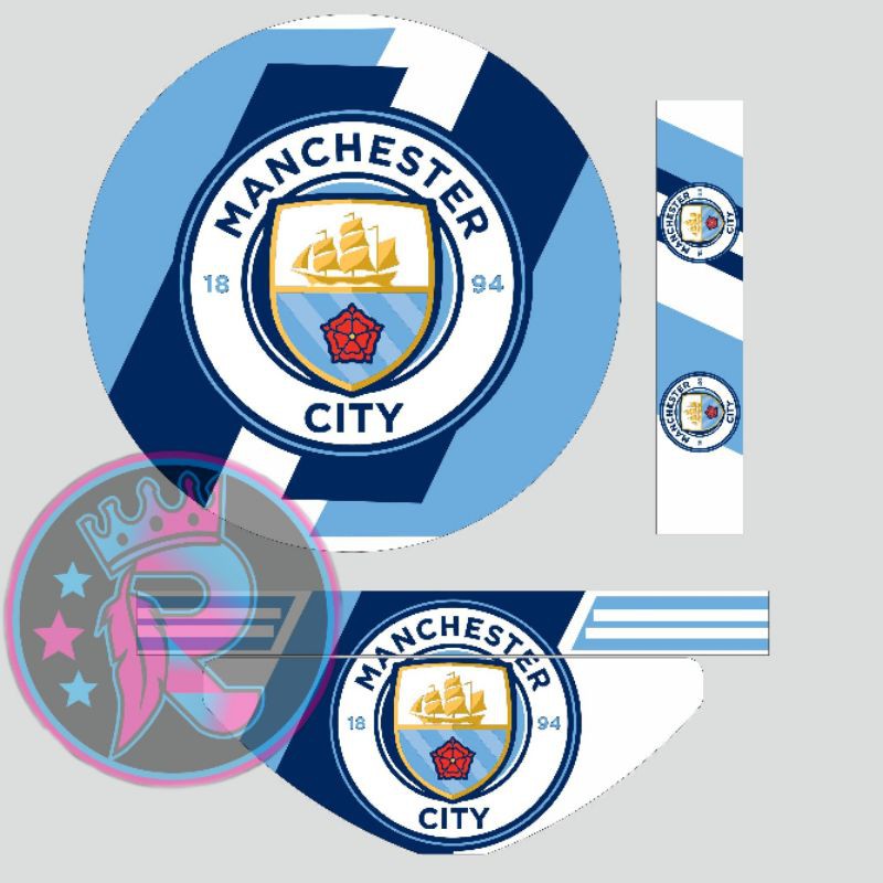 stiker tebok Manchester city