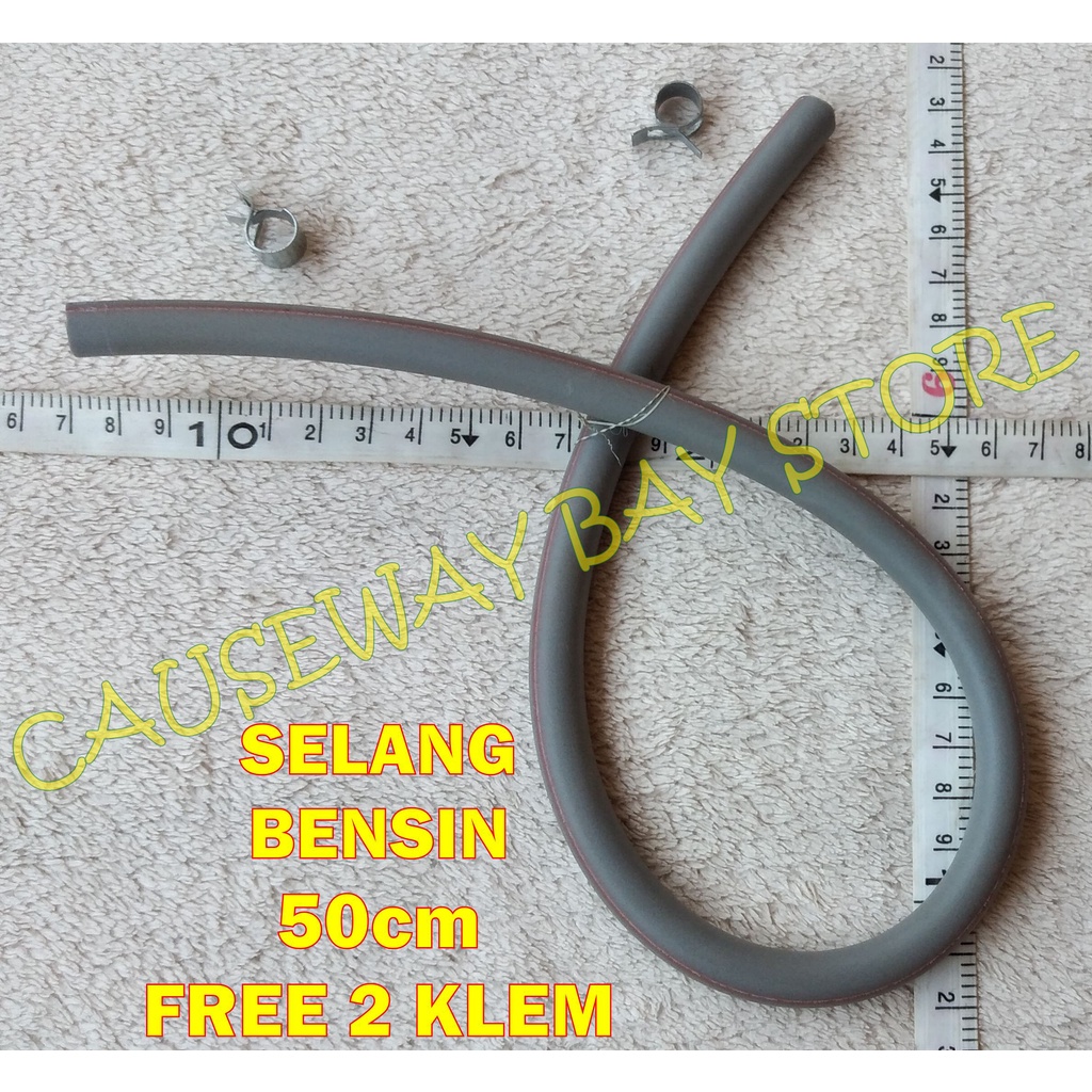 SELANG BENSIN FREE KLEM 2 PCS