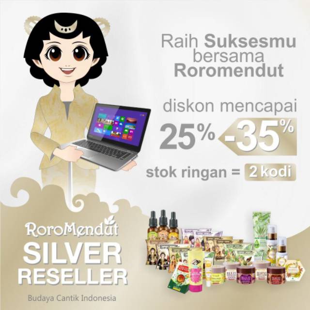 RORO MENDUT RESELLER SILVER Skincare Alami
