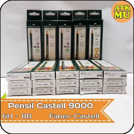 

Pensil Castell 9000 Faber-Castell (pcs)