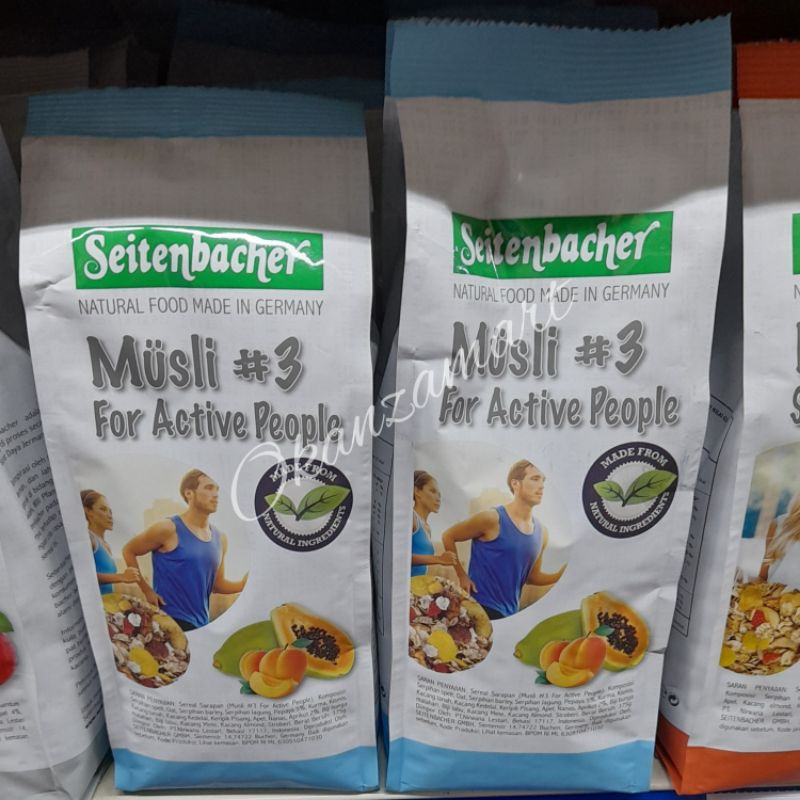 

Seitenbacher #3 For Active People 375gr
