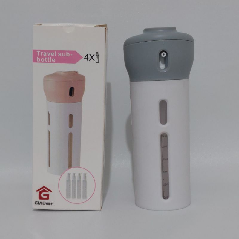 GM Bear Botol Travel 4 in 1 - Travel Bottle Dispenser Set