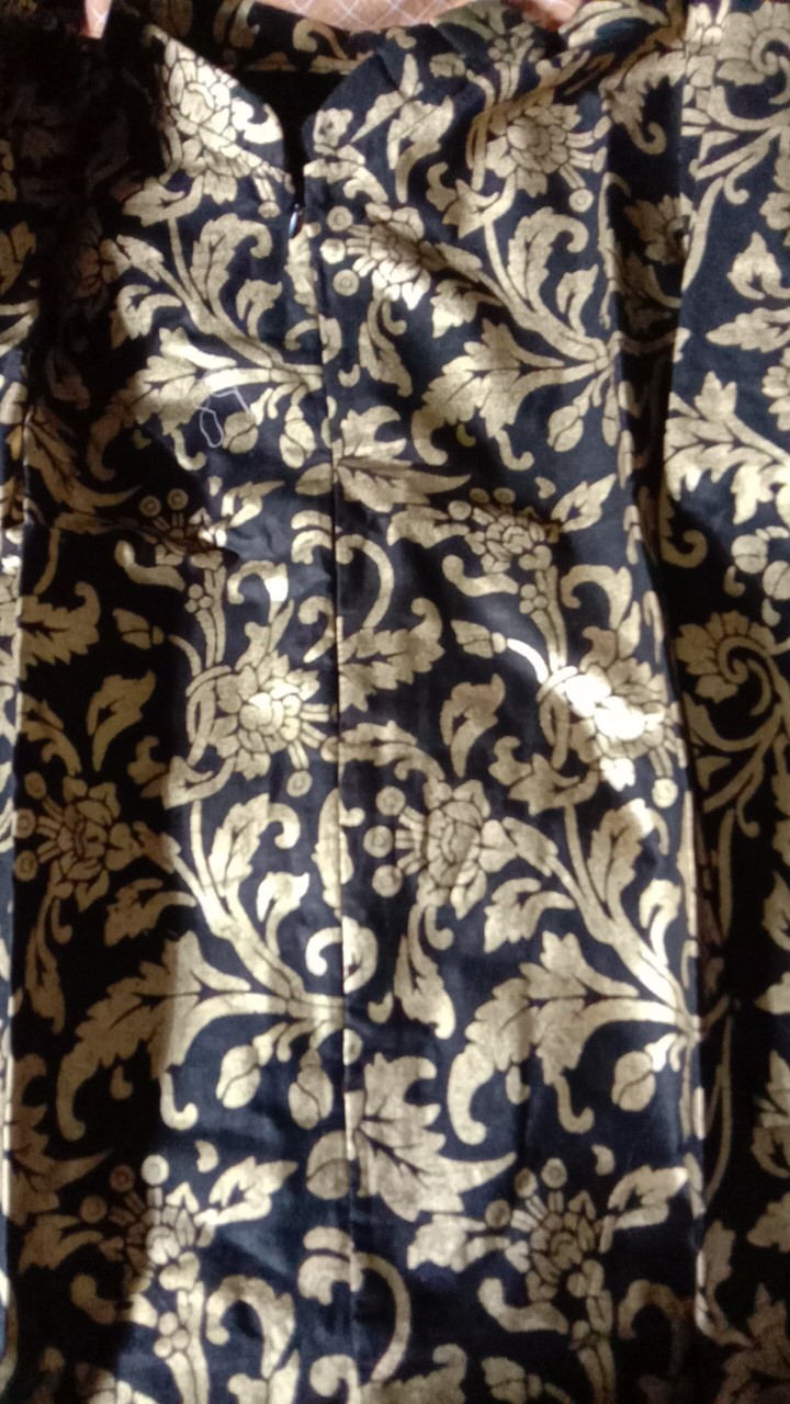 Tunik Batik Hitam Manis