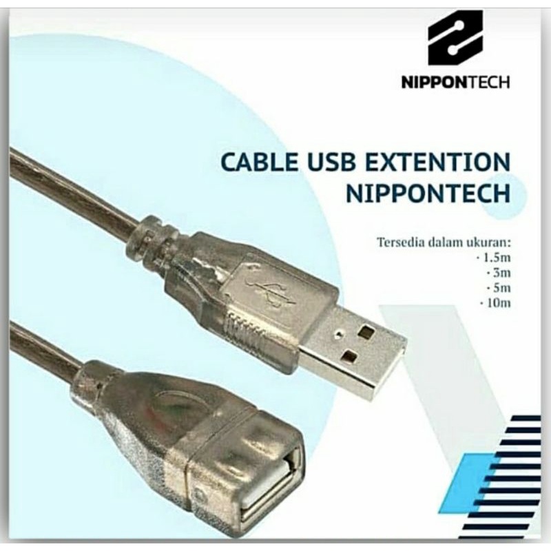 kabel usb extension 3meter Nippontech