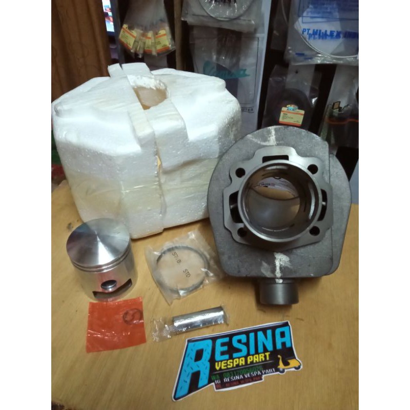 Boring blok slinder vespa racing px pxe exclusife Excel lobang 5