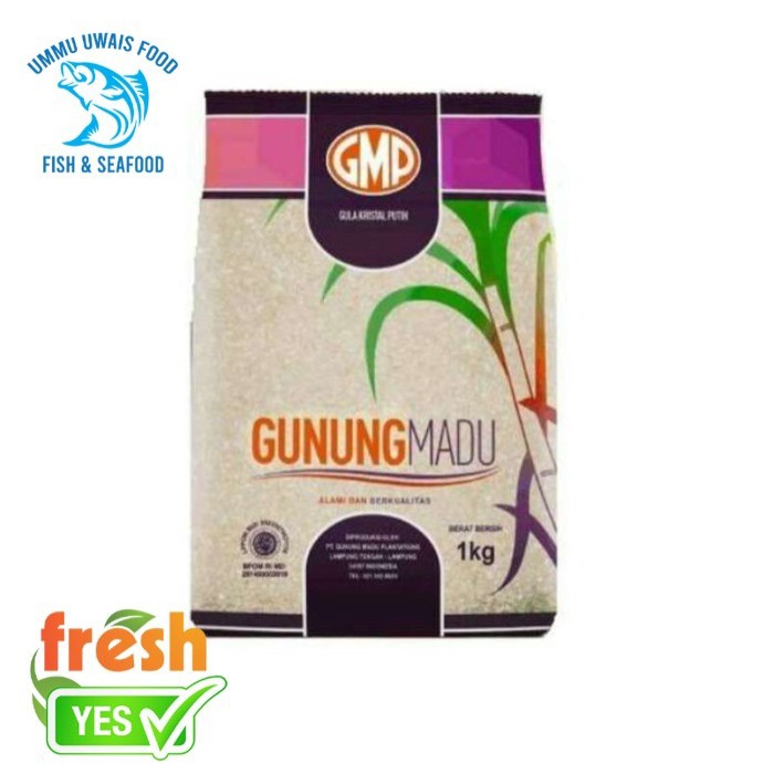 

Gula Pasir Putih Gunung Madu GMP - 1 Kilogram