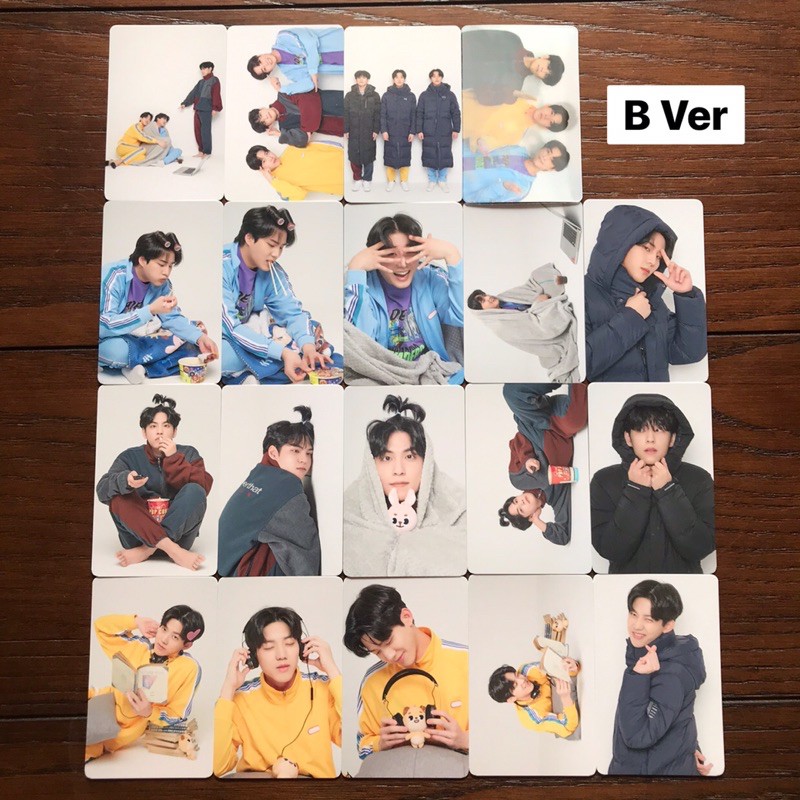 [Ready Stock] DAY6 EOD Winter MD Photocard Set B, C, D Ver Youngk Wonpil Dowoon