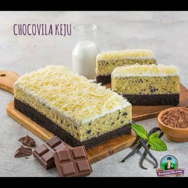 

BOLU LAPIS BOGOR SANGKURIANG - Chocovila Keju