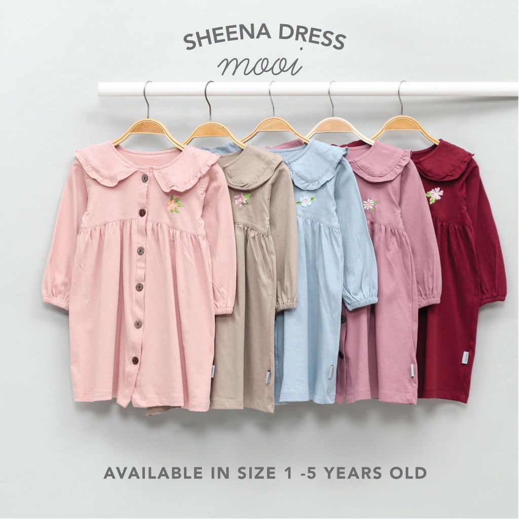 Mooi Sheena Dress - Dress Anak 1-5 Tahun