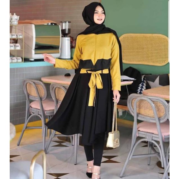 C.P - Julie Tunik / Baju Atasan Muslim Busui Friendly