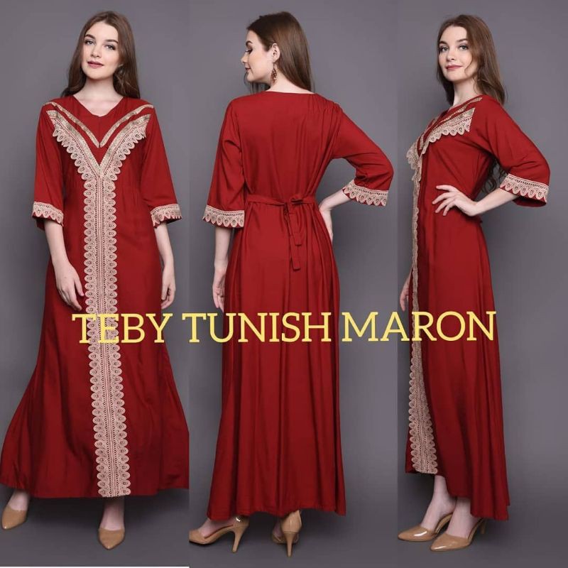 DASTER ARAB TEBY TUNISH ll DASTER ARAB RENDA BUSUI ll KAIN RAYON TEBAL GRADE A