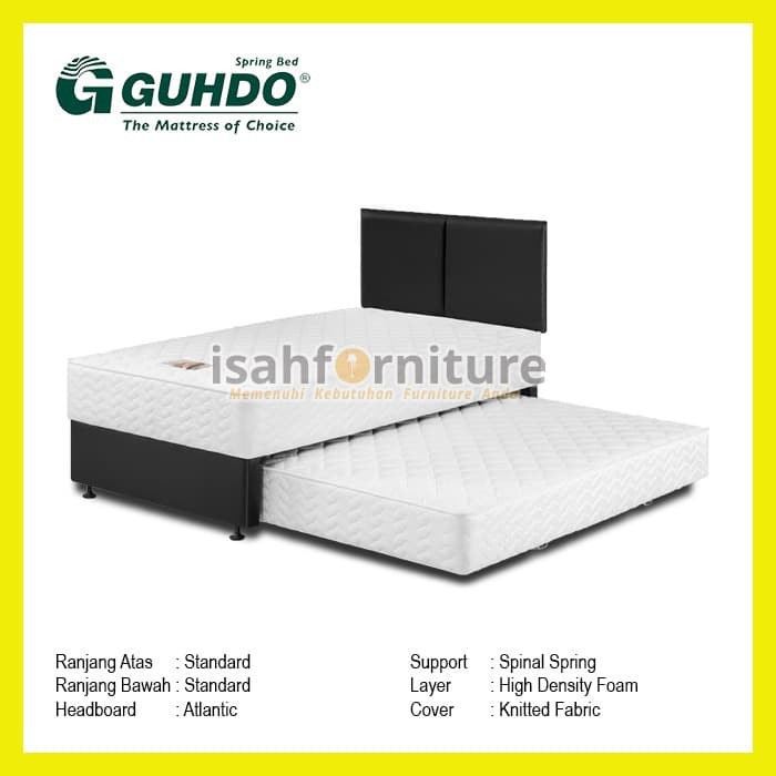 Kasur Springbed Guhdo 2 in 1 Ukuran New Prima 120x200