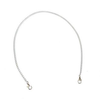 Kalung Gantungan Masker Strap Mask Hanging Silver Chain Series