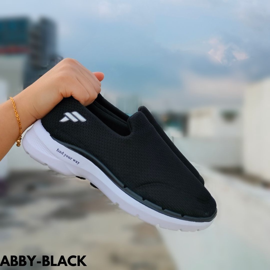 SNEAKERS WANITA SIMPLE SPORT COMFY CASUAL KUALITAS IMPORT OUTFIT GYM ABBY