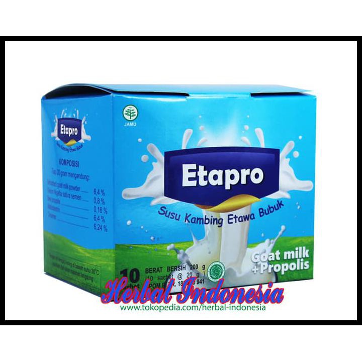 

Etapro Susu Kambing Etawa Plus Propolis Original Asli