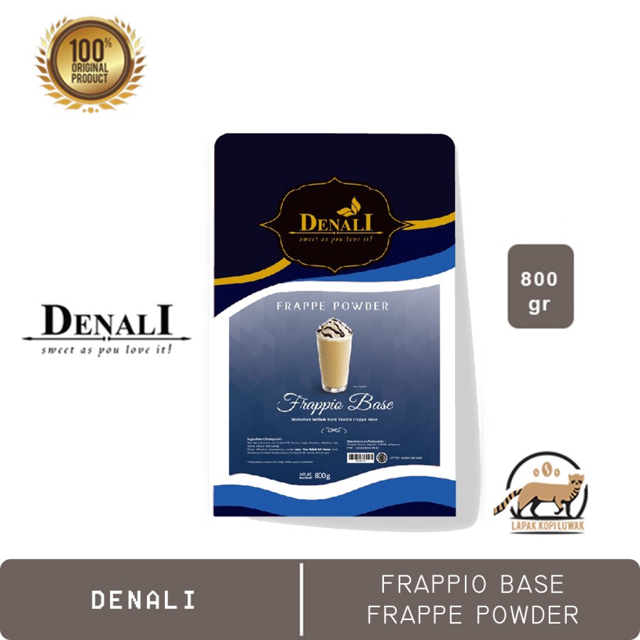 

Frappio Base Powder merk Denali