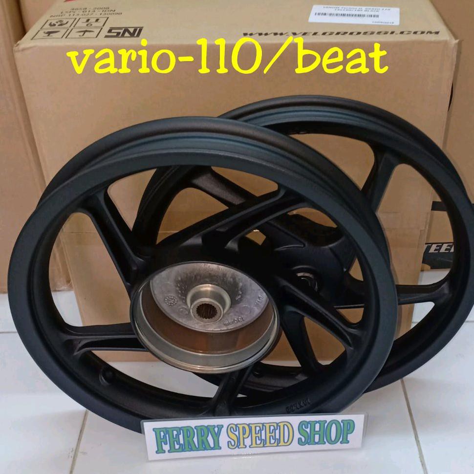 Terlaris!! Velg Racing V Rossi Vario 110 Beat Scopy Spacy Velg Racing Rossi Honda Vario 110 Beat