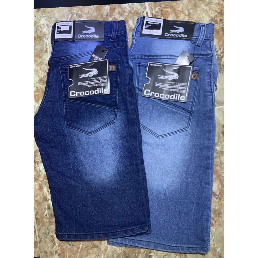 Celana Jeans Pendek Pria Skinny