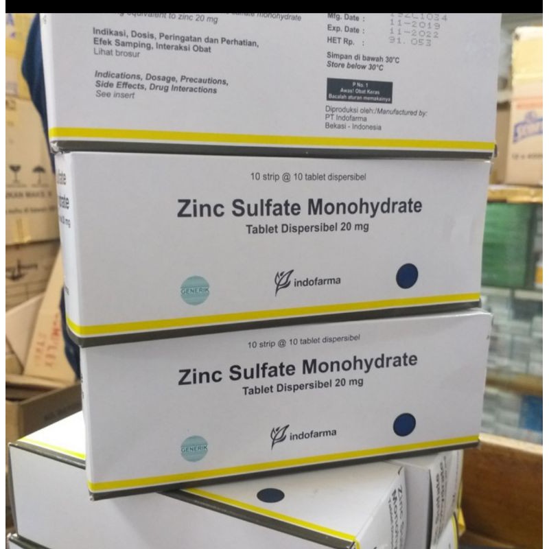 zinc sulfate monohydrate