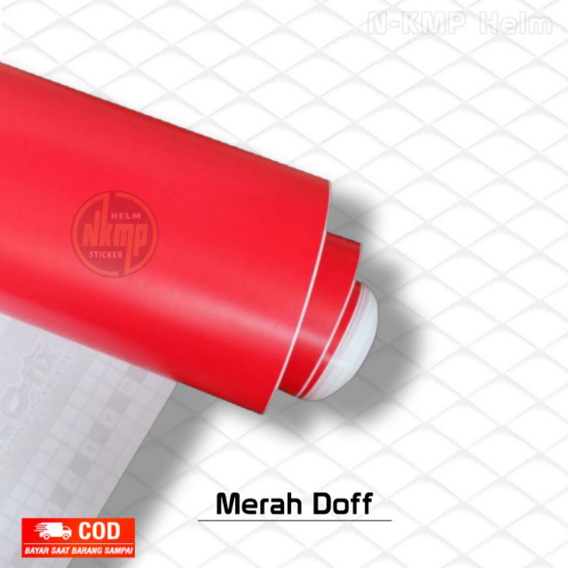 Skotlet Warna Merah Doff