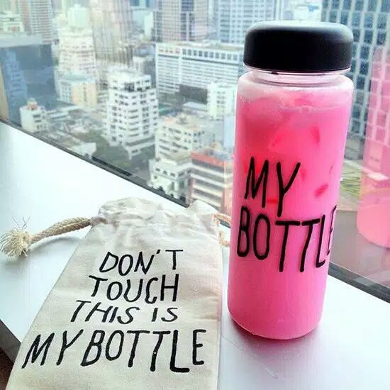 Botol Minum My Bottle / Infused Water Bottle Free Sarung