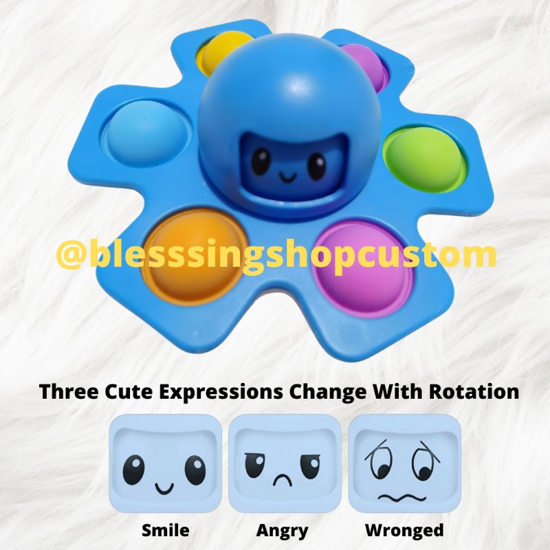 Mainan Anak Fat Brain Fidget Spinner Toy Pop It Educational Spiner Toys Simple Dimple