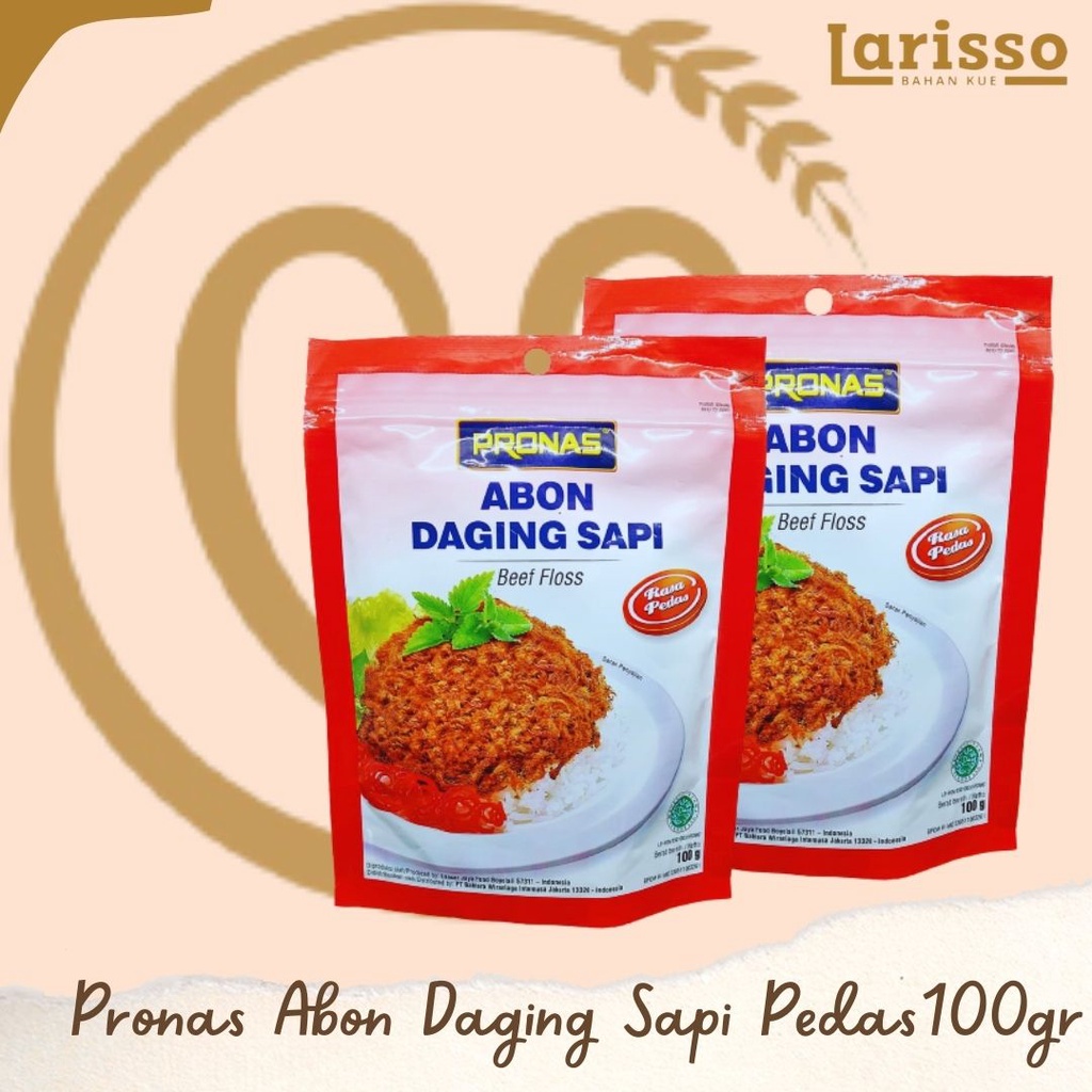 

PRONAS ABON DAGING SAPI 100GR RASA PEDAS