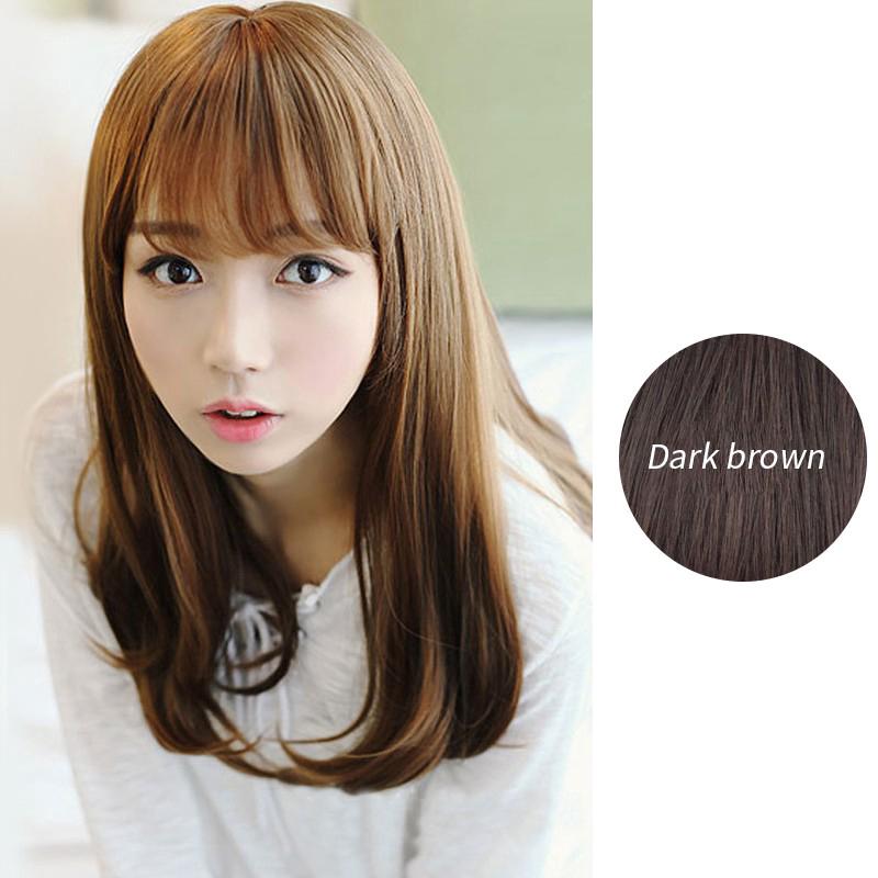  Bayar Di  Tempat  Korea 60cm Party Wig Rambut  Palsu Wanita 