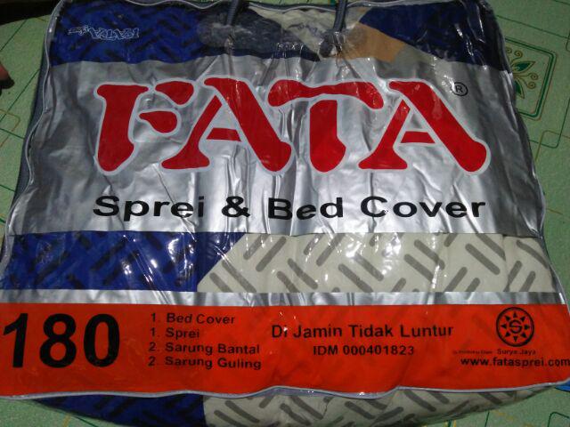 Fata - Bed Cover New Motif Size King 180x200 - Size Queen 160x200