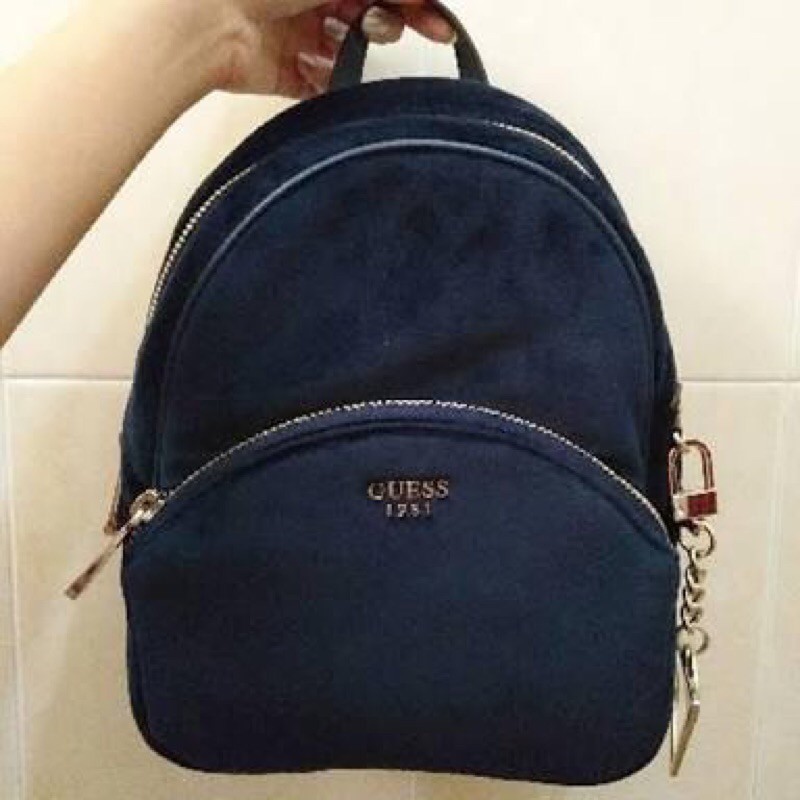 Guess Suede Backpack