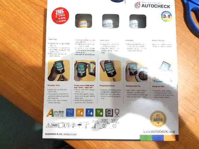 ALAT CEK DARAH 3 IN 1 AUTOCHECK , GULA , ASAM , URAT , KOLESTEROL / AUTO CHECK CEK DIABETES AUTOCEK AUTOCHEK